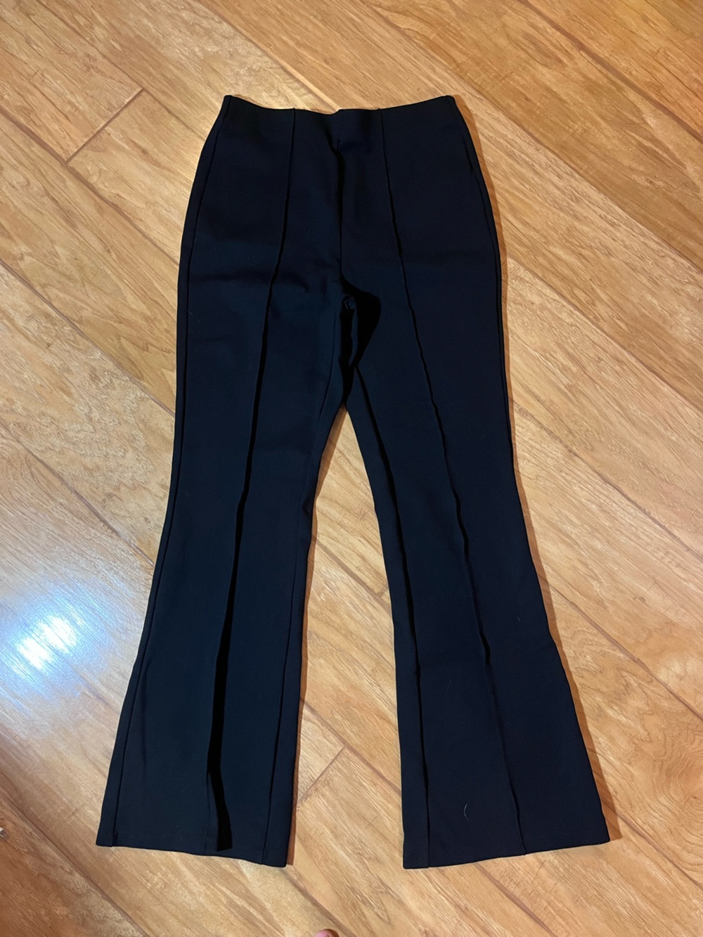 Black Boot-Cut Women's Dress Pants